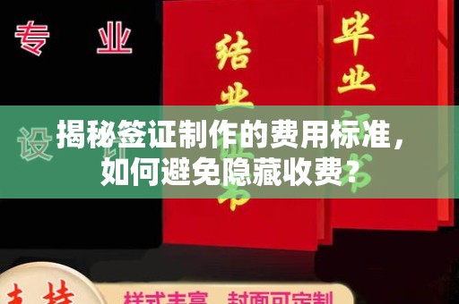 丽水揭秘签证制作的费用标准，如何避免隐藏收费？