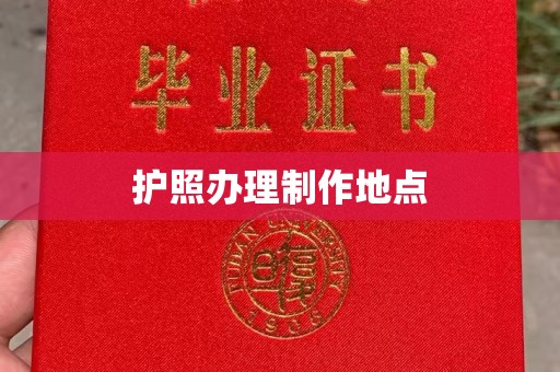 丽水护照办理制作地点