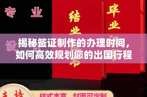 丽水揭秘签证制作的办理时间，如何高效规划您的出国行程