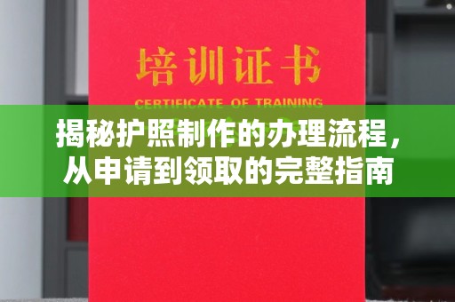 丽水揭秘护照制作的办理流程，从申请到领取的完整指南